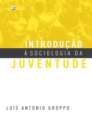 cover image of Introdução à Sociologia da Juventude